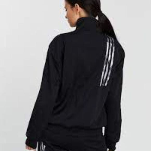 ADIDAS X Danielle Cathari Firebird Black Marble Stripe Track Jacket size Medium - Picture 4 of 10
